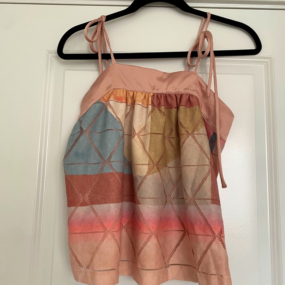 Akemi +Kin Silky crop top